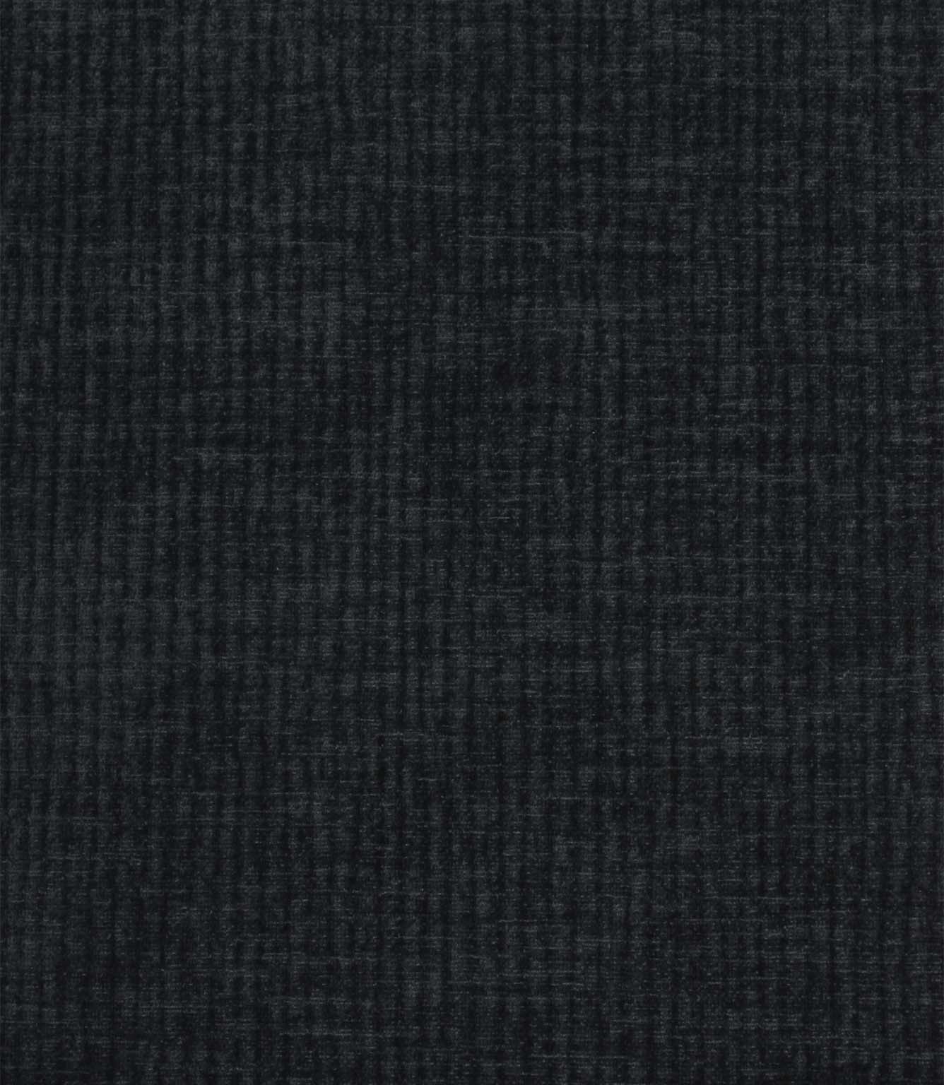 Close-up of Everleigh Denim plain upholstery fabric showcasing the textured velvet-look surface and rich denim blue colouring.
