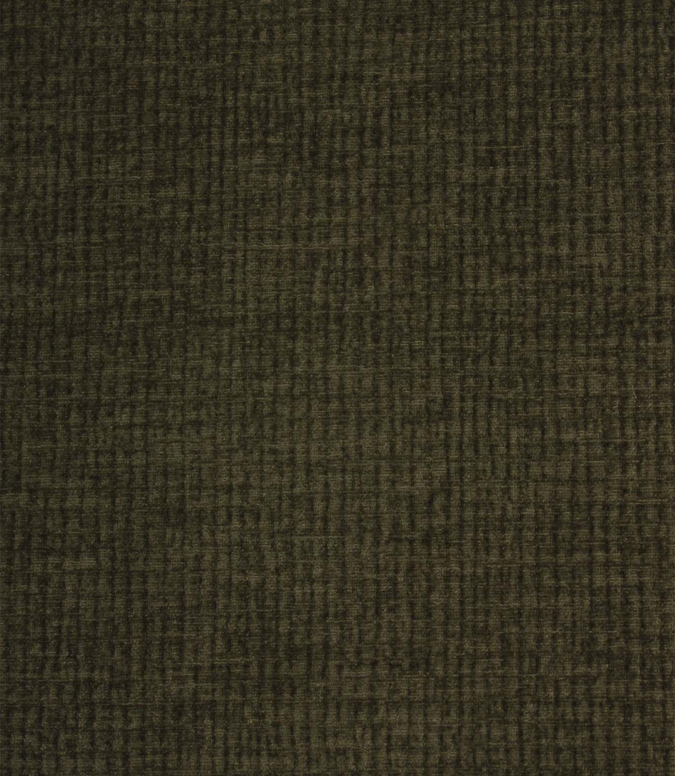 Everleigh Moss upholstery fire retardant fabric featuring a soft velour-style texture with a subtle woven effect in a rich moss green tone.
