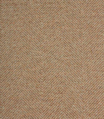 Textured fabric with a herringbone pattern in blush, brown and beige tones.
