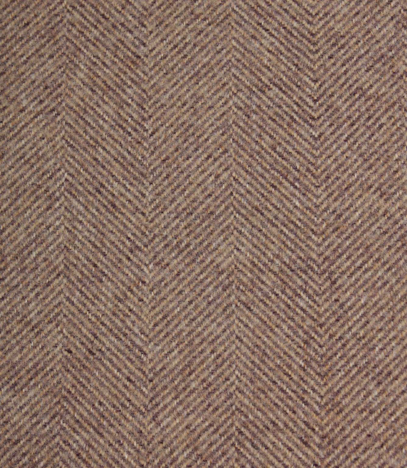Purple fabric with a herringbone pattern