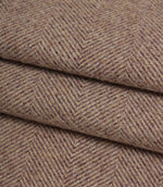 Close-up of purple herringbone fabric