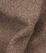 Close-up of purple herringbone fabric texture