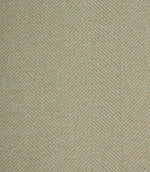 Textured fabric with a herringbone pattern in light green tones.