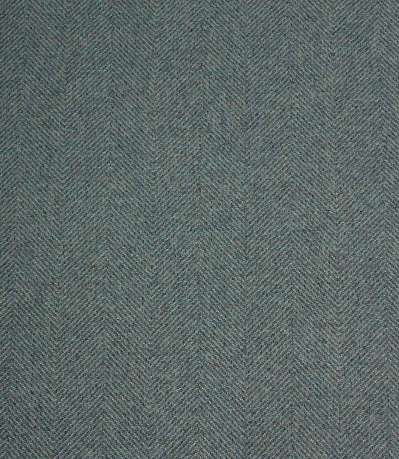 Textured blue herringbone fabric pattern