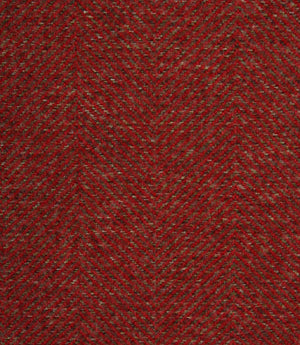 Fenwick Herringbone Fabric / Red