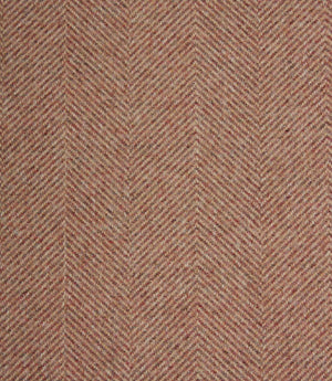 Fenwick Herringbone Fabric / Rose