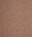 Textured fabric with a herringbone pattern in rose and beige tones.