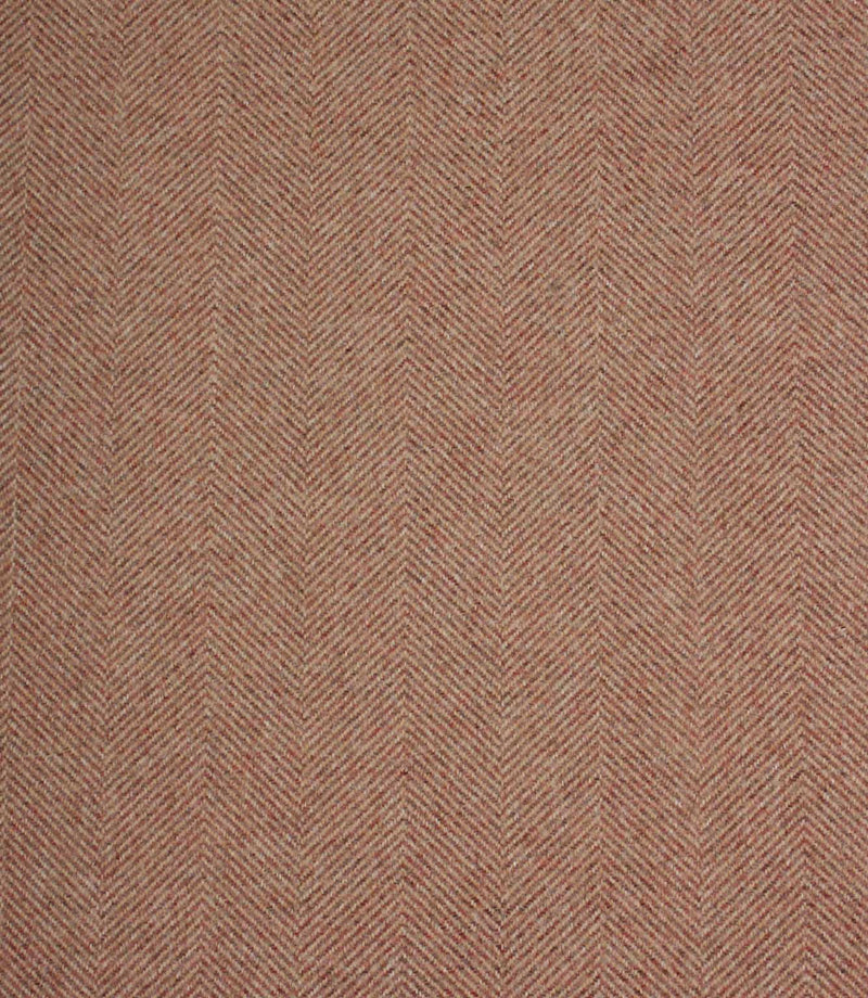 Rose coloured herringbone patterned fabric texture