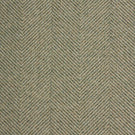 Fabric with a herringbone pattern in green and beige tones.