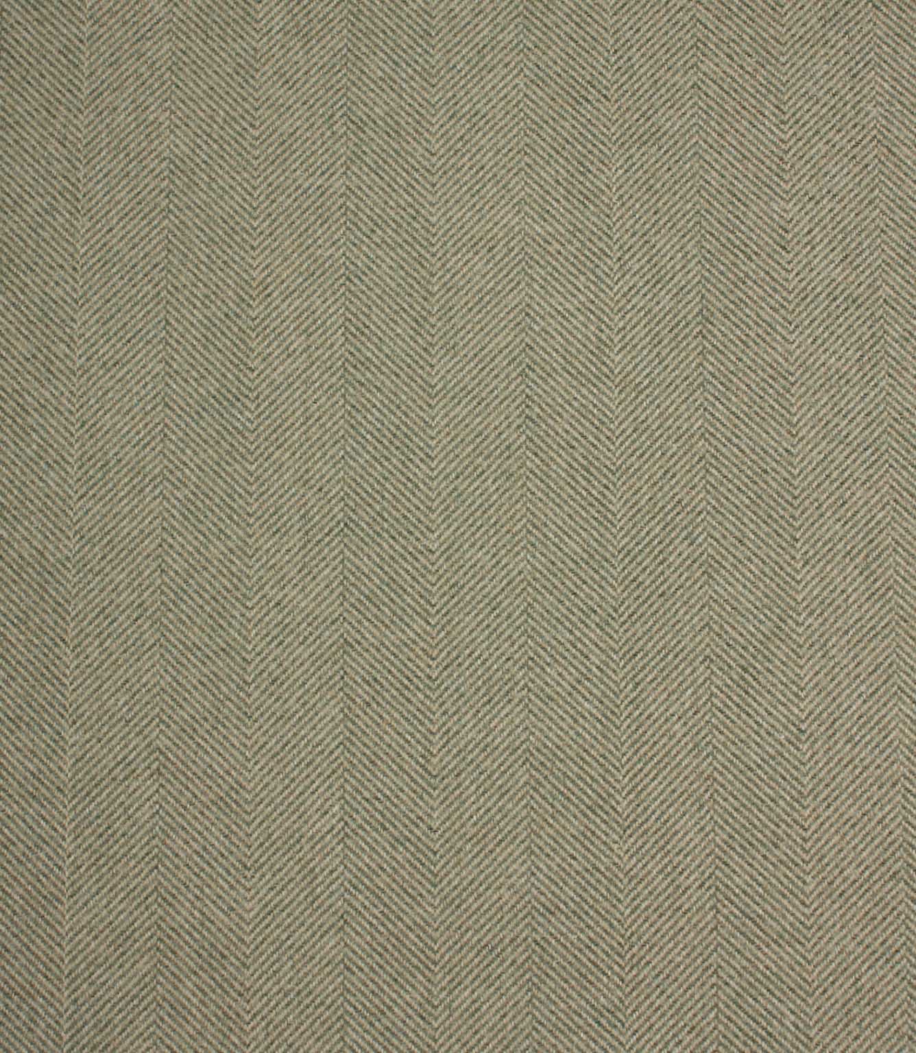 Textured fabric pattern with a herringbone design in green and beige tones.
