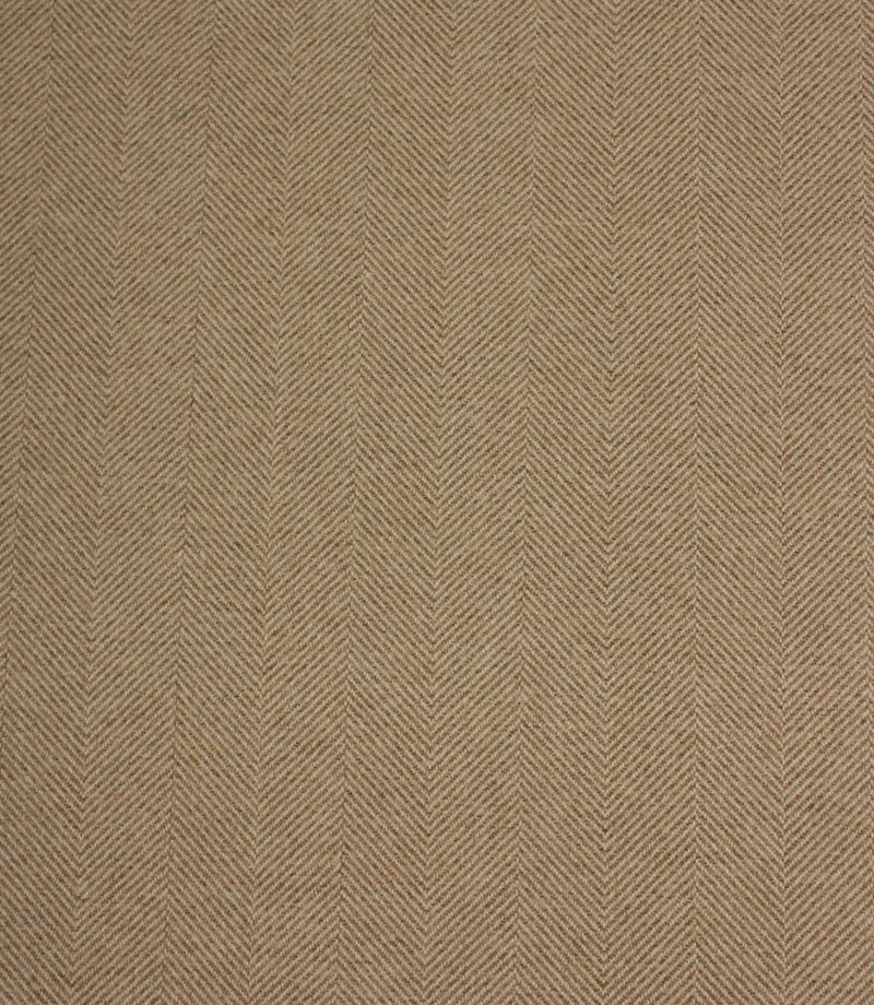 Brown herringbone fabric texture with a subtle pattern
