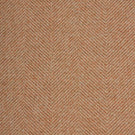 Textured fabric with a herringbone pattern in terracotta tones