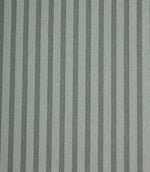 Fernley Stripe upholstery fire retardant fabric featuring steel blue woven stripes on a soft ivory background in a classic vertical stripe design.