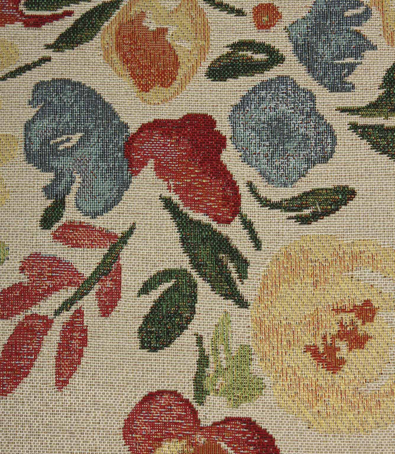 Flora Tapestry Outdoor Fabric / Multi | Just Fabrics