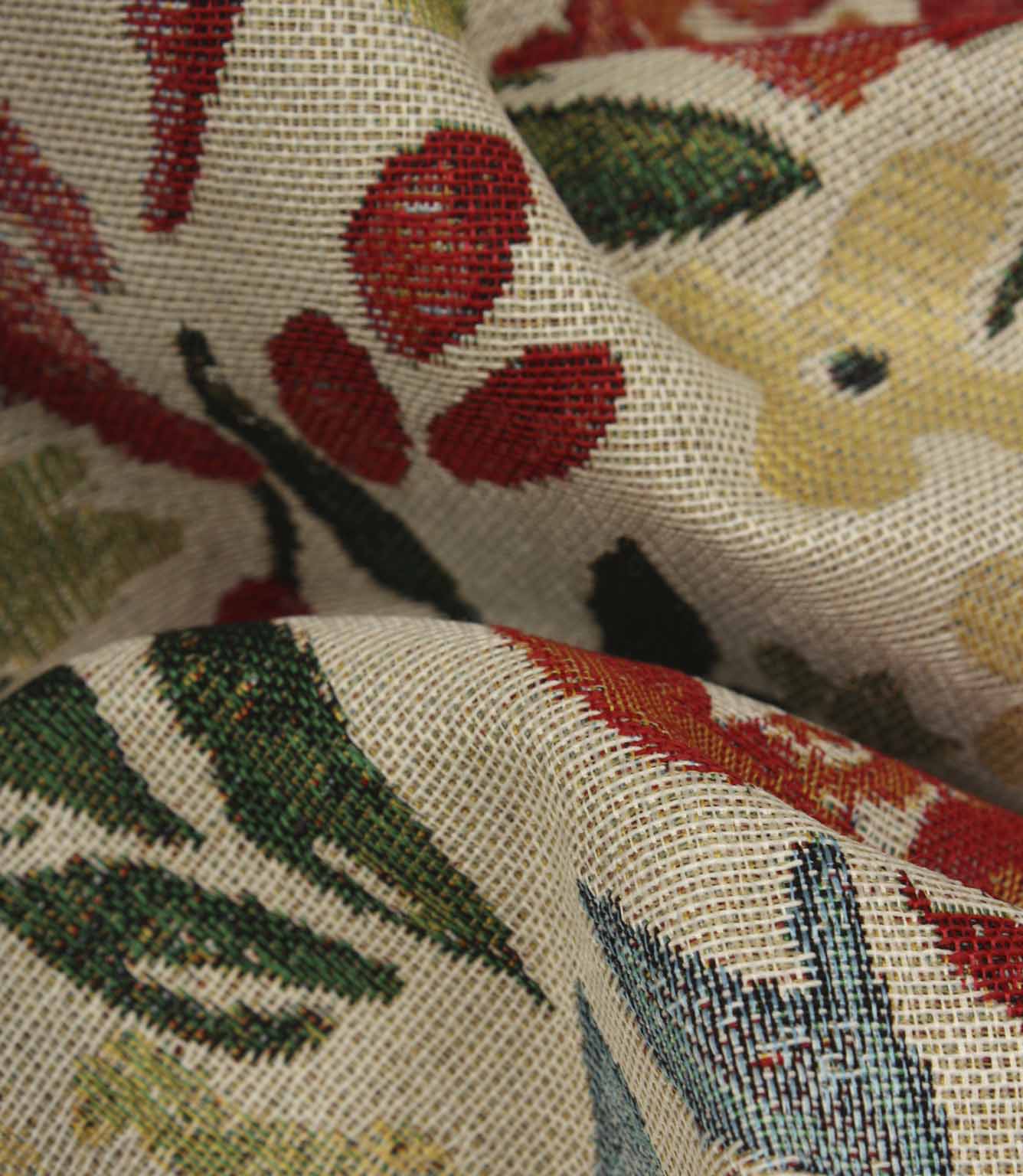 Flora Tapestry Outdoor Fabric / Multi | Just Fabrics