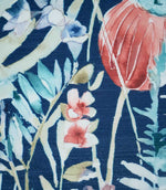 Flosa Velvet Fabric / Ink