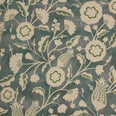 Folk Meadow Fabric / Indigo / Sap Green