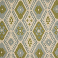 Folklore Geo Fabric / Steel Blue / Sage Green