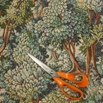 Forest Glade Tapestry Fabric / Indigo
