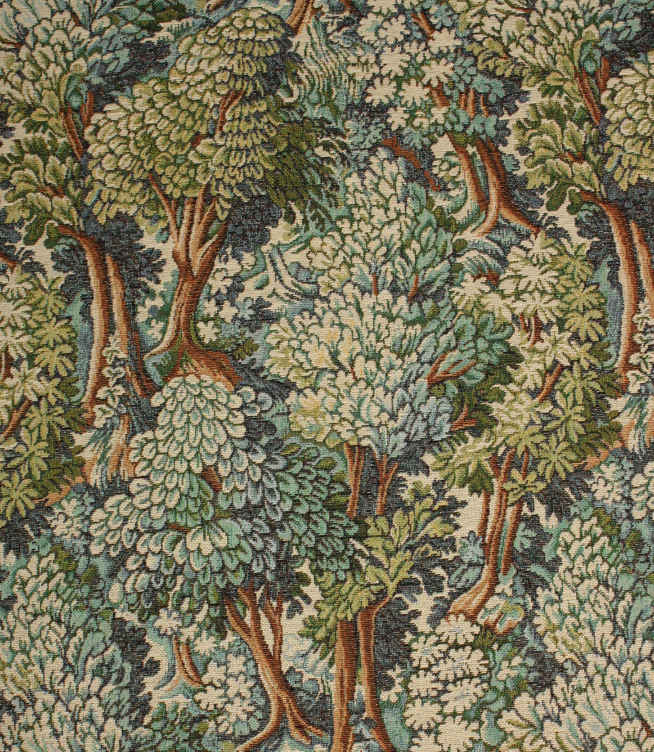 Forest Glade Tapestry Fabric / Indigo