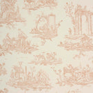 French Toile Fabric / Blush | Just Fabrics