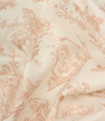 French Toile Fabric / Blush | Just Fabrics