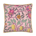 Fruits Blush Pink / Lemon Piped Outdoor Cushion