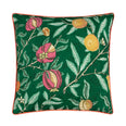 Fruits Forest Green / Lemon Piped Outdoor Cushion