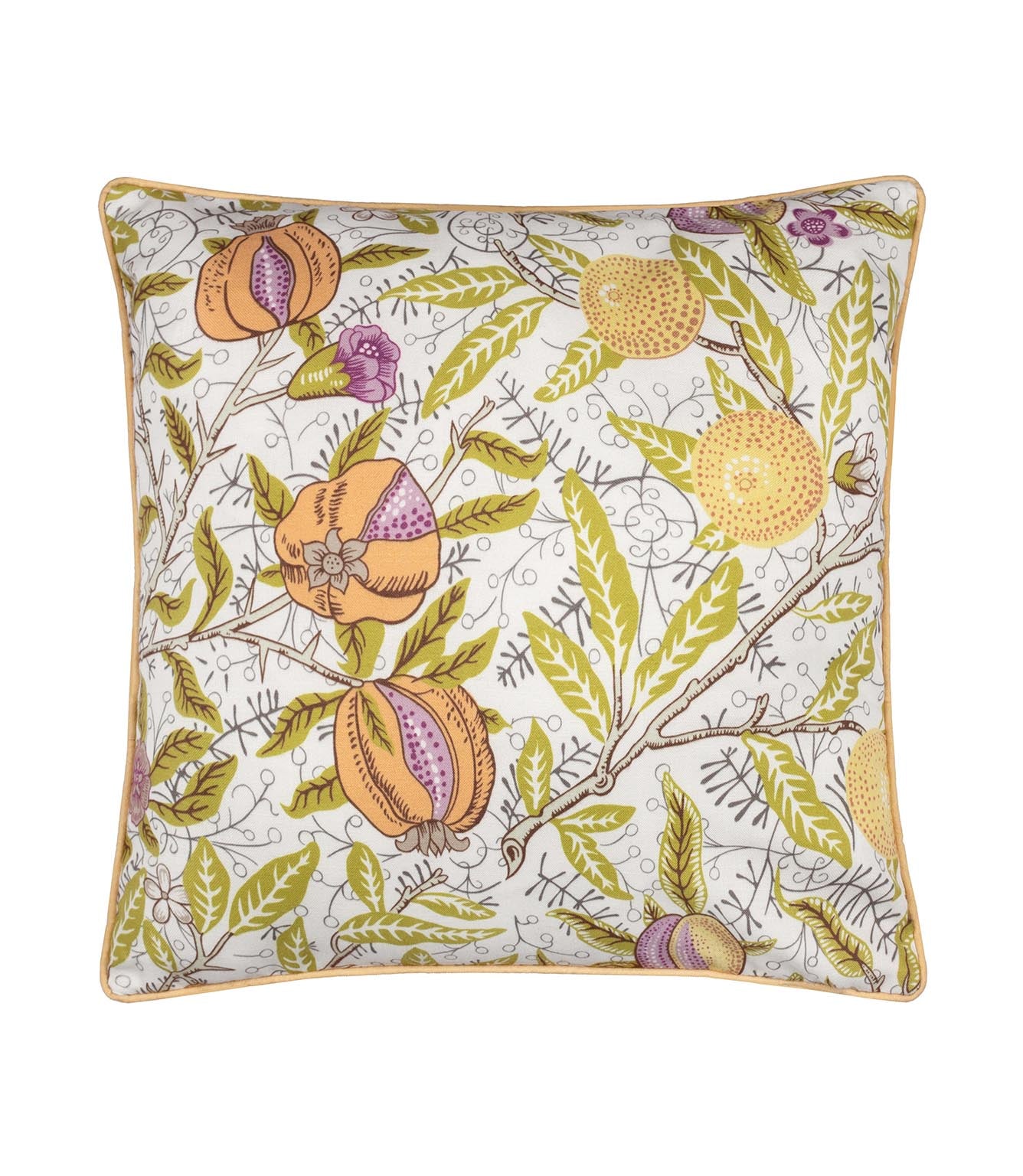 Fruits Lemon / Lime Piped Outdoor Cushion