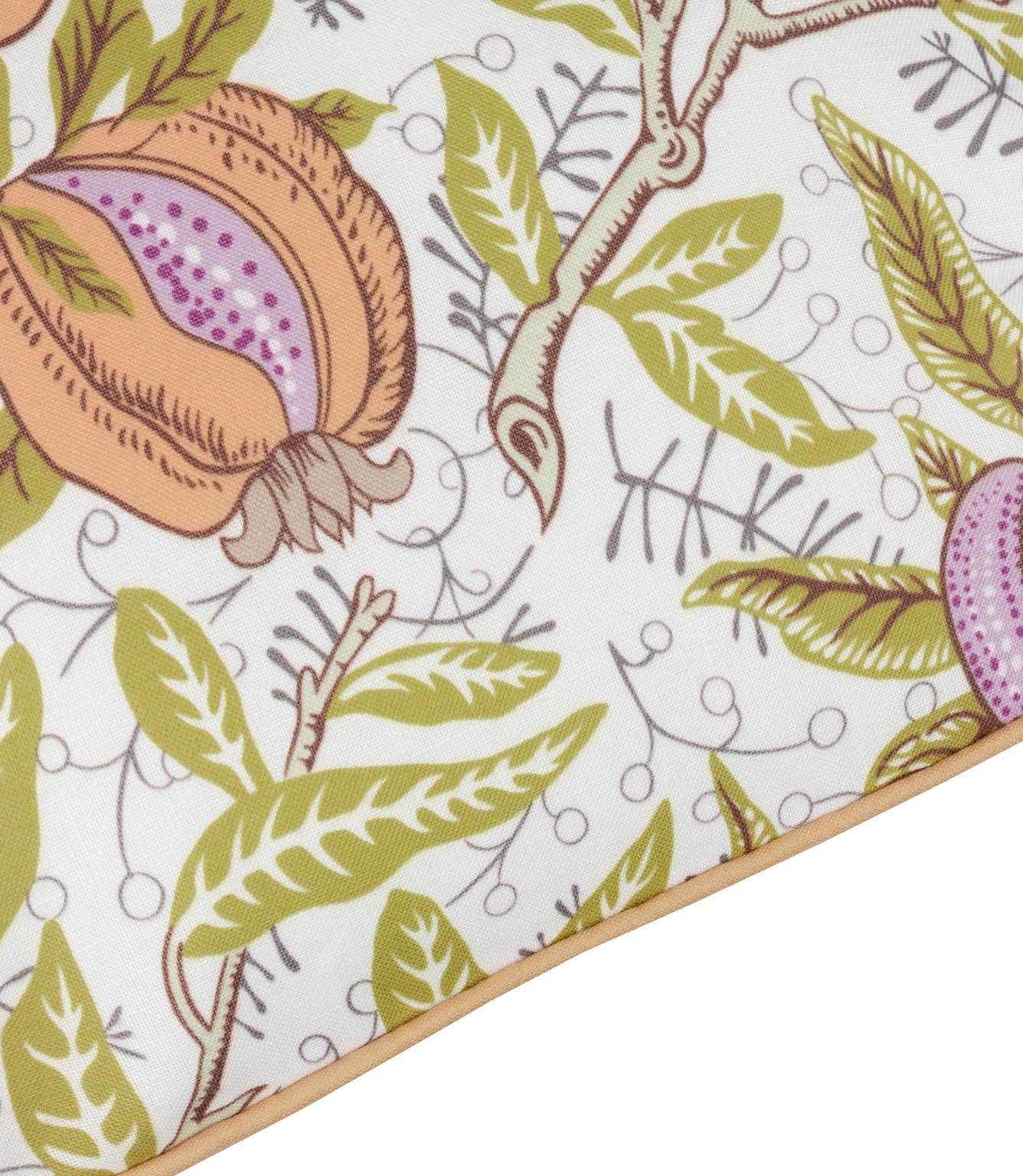 Fruits Lemon / Lime Piped Outdoor Cushion