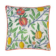Fruits Yellow / Tomato Piped Outdoor Cushion