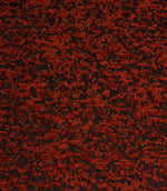 Galaxy contemporary woven fabric featuring an abstract textured design in copper and black tones.