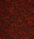 Galaxy contemporary woven fabric featuring an abstract textured design in copper and black tones.