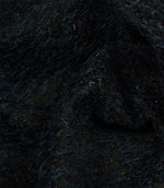 Draped Galaxy navy fabric displaying its soft handle, textured surface and subtle metallic accents.