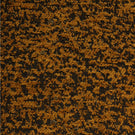 Galaxy contemporary woven fabric in ochre and black, featuring an abstract textured pattern with subtle metallic accents.