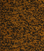 Galaxy contemporary woven fabric in ochre and black, featuring an abstract textured pattern with subtle metallic accents.