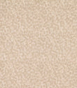 Gardiner Oyster fabric with a subtle beige embroidered foliage design, featuring textured leaves and delicate trailing stems on a light ivory background.