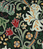 Golden Lily Velvet Fabric / Ember