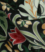 Golden Lily Velvet Fabric / Ember