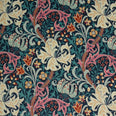 Golden Lily Velvet Fabric / Tempest