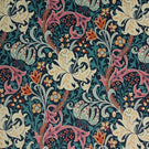 Golden Lily Velvet Fabric / Tempest