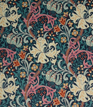 Golden Lily Velvet Fabric / Tempest
