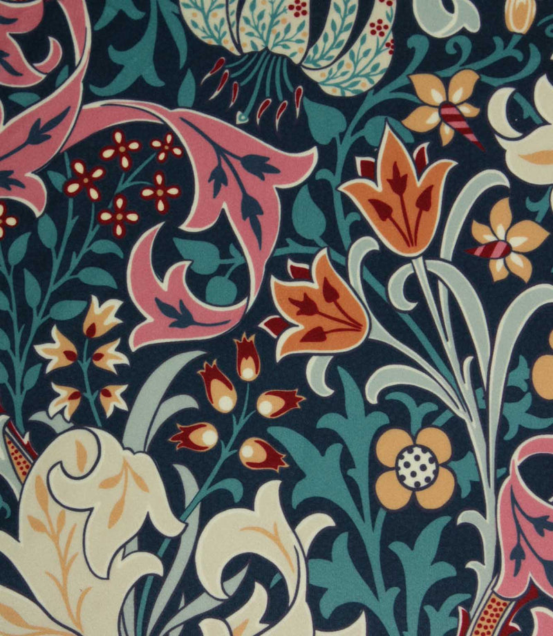 Golden Lily Velvet Fabric / Tempest