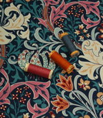 Golden Lily Velvet Fabric / Tempest