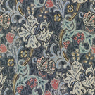 Golden Lily Tapestry Fabric / Mineral