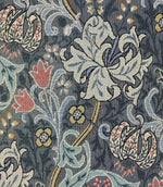 Golden Lily Tapestry Fabric / Mineral