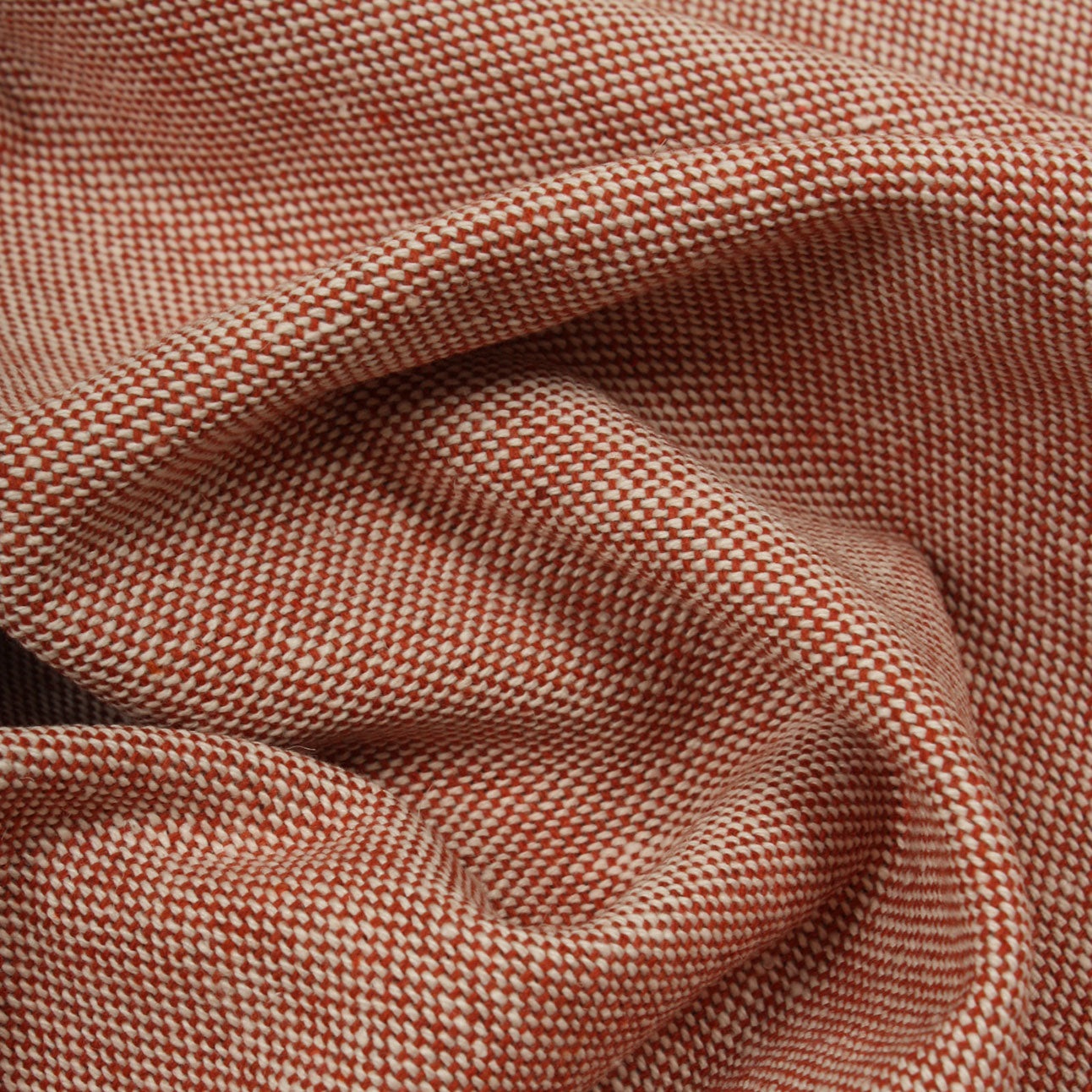 Harbour Weave Fabric / Terracotta