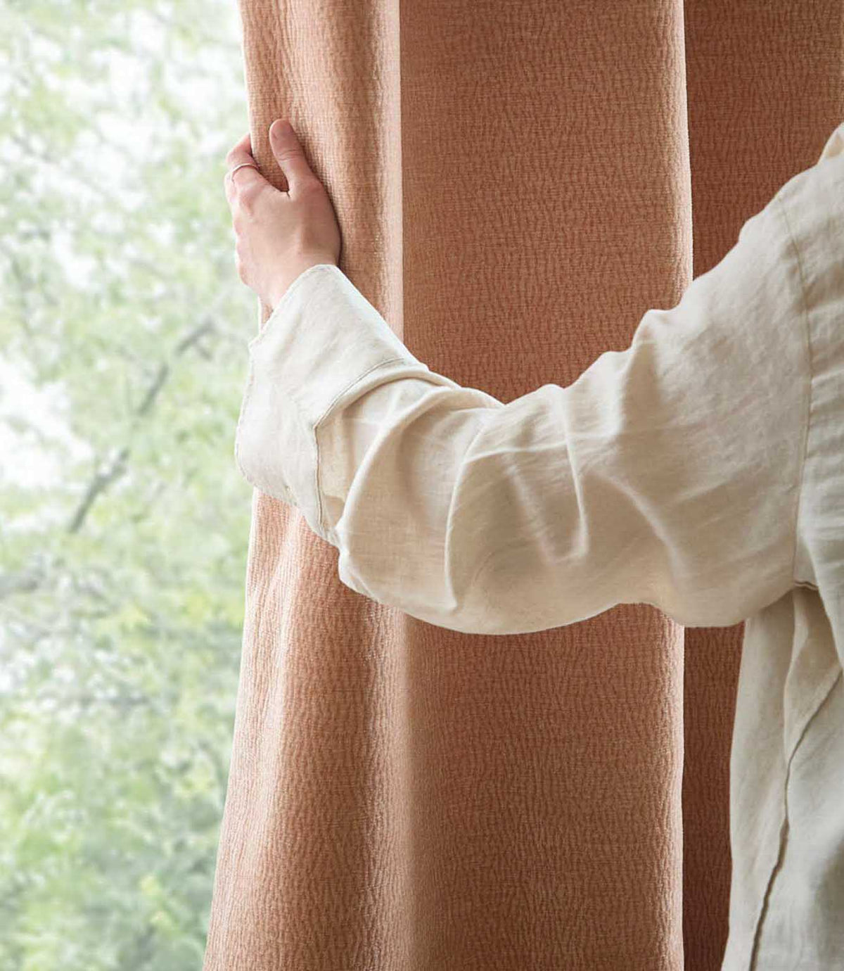 Discover Heath Washed velvet curtains, with a soft textured finish, elegant drape, full lining and a classic pencil pleat heading.