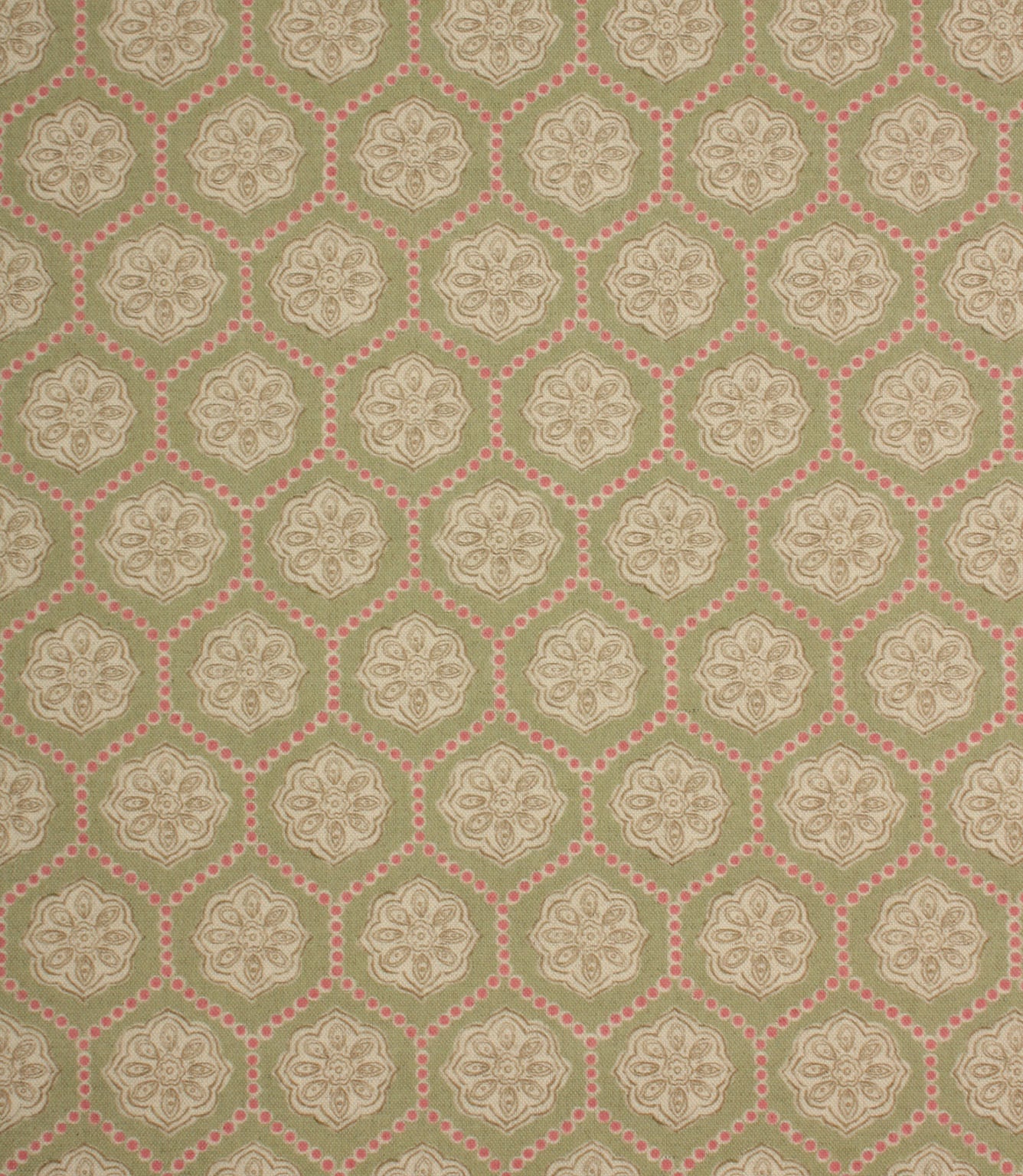 Heirloom Trellis Fabric / Sage