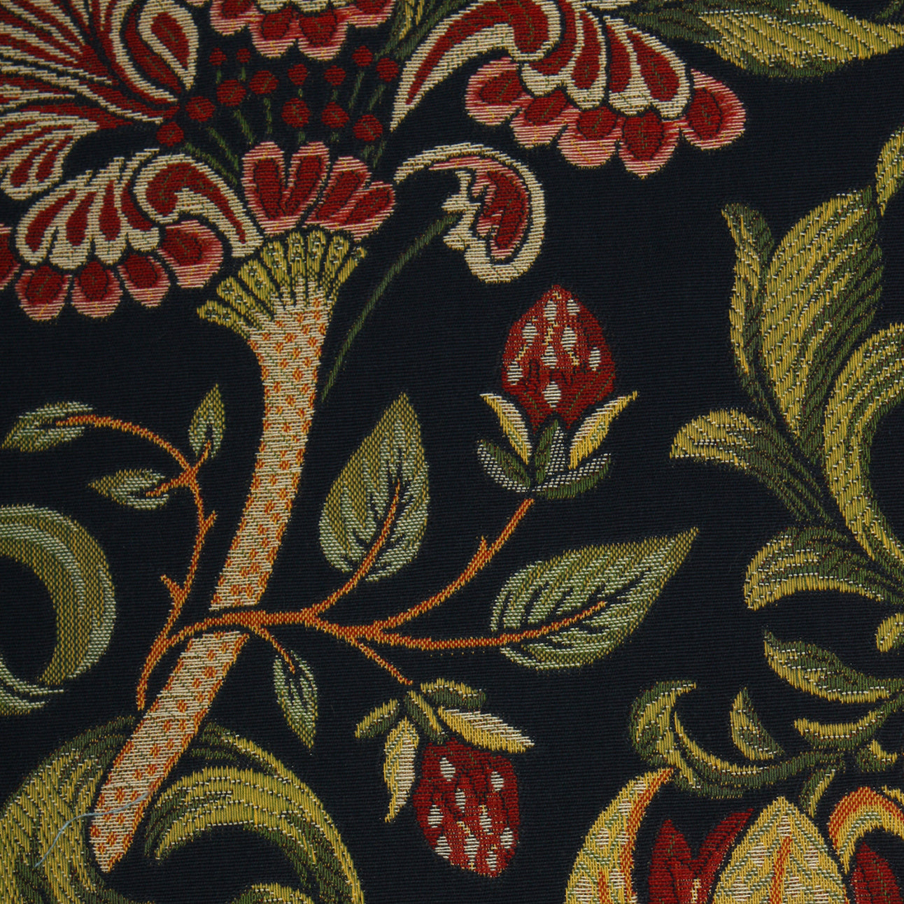 Hensleigh Fabric / Berry / Indigo